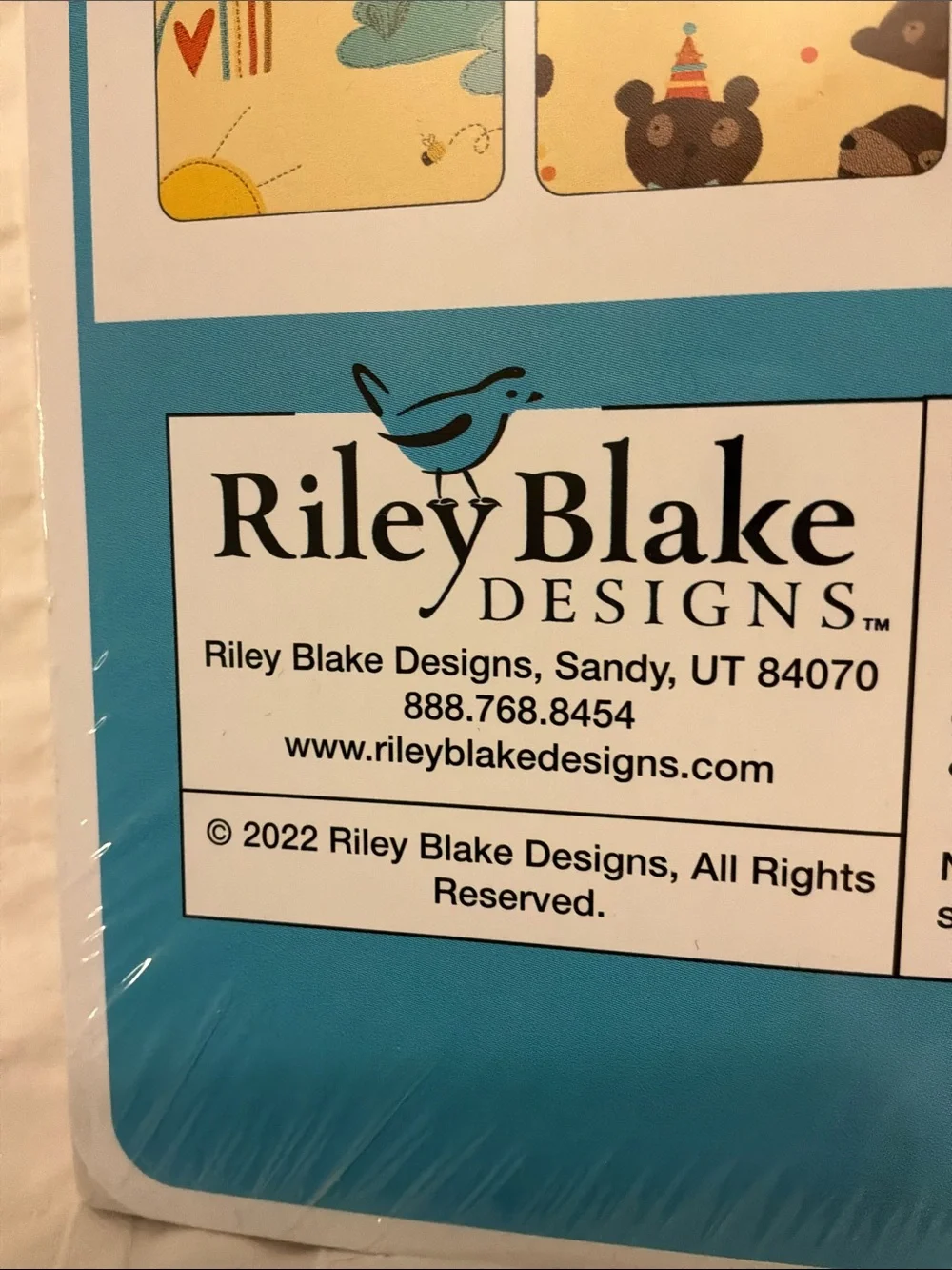 Riley Blake Designs, Bumble and Bear Fabric